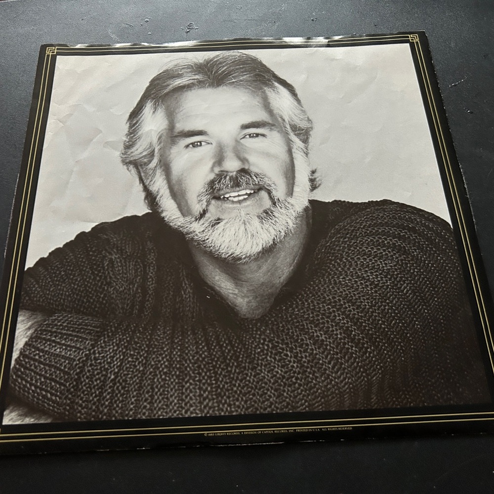 Vintage Black and White Album Cover